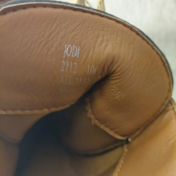 NWOT Jodi Women’s Tan Lace-Up Combat Boot Fall Winter Fashion Size 10 - Picture 9 of 10